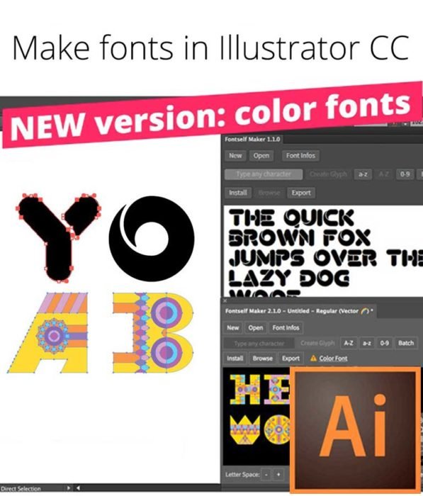 Fontself: Make Fonts In Illustrator