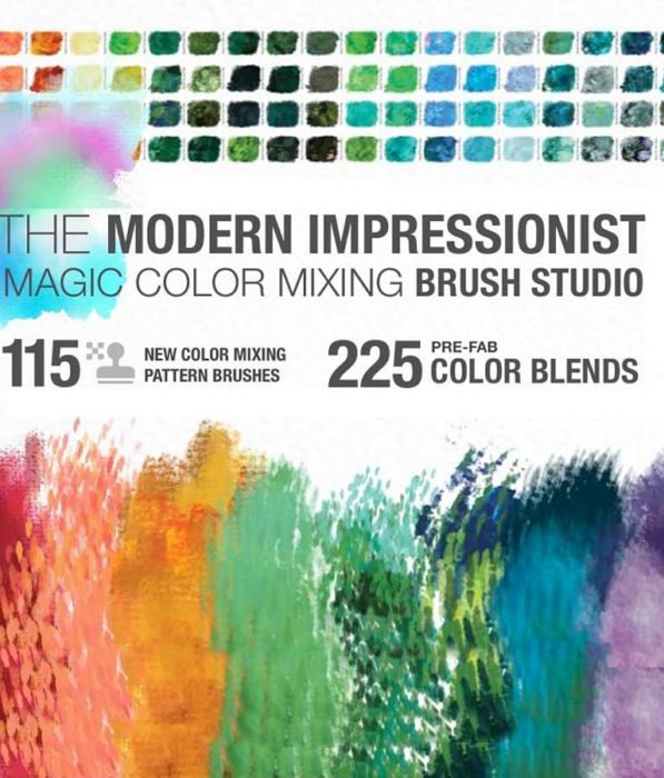 Modern Impressionist PS Brush Studio