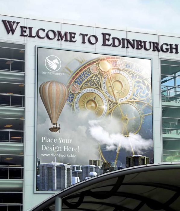 Download Free Outdoor Building Billboard Mockup PSD by Divine Works