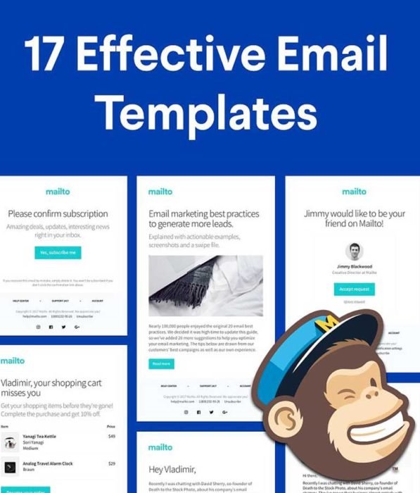 17 Responsive HTML Email Templates