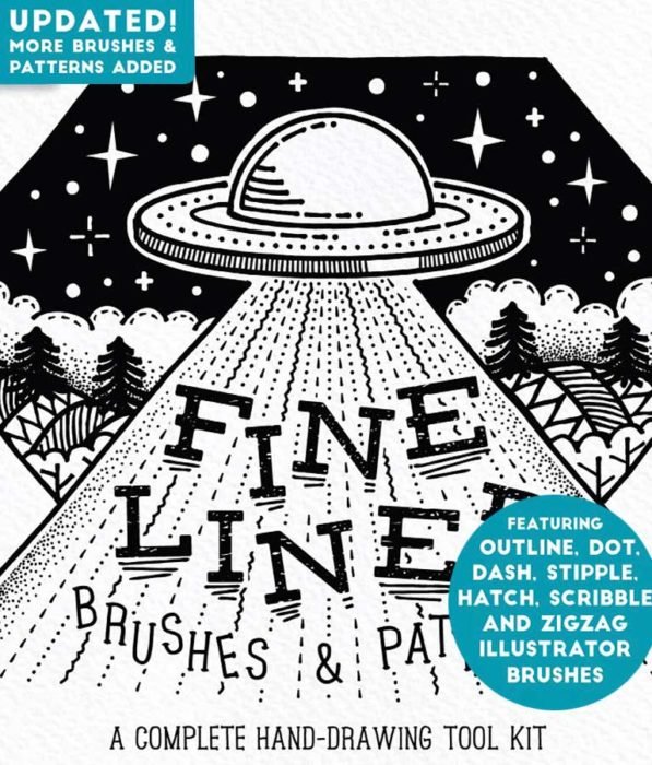 Fine Liner Brushes & Patterns