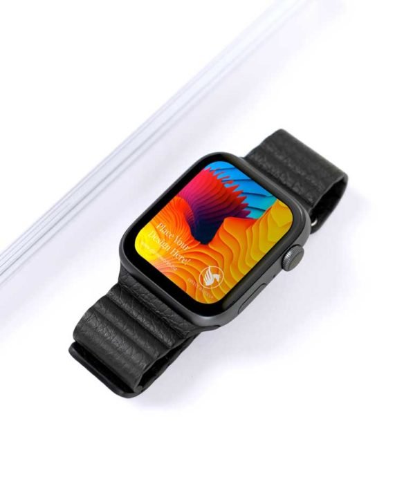 Download Free Space Gray Apple Watch Mockup by Divine Works