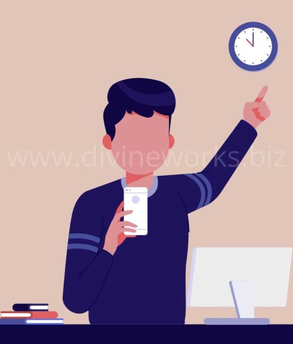 Download Free Study Man Vector Illustration by Divine Works
