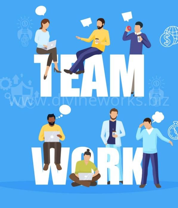 Download Free Team Work Planning Vector by Divine Works