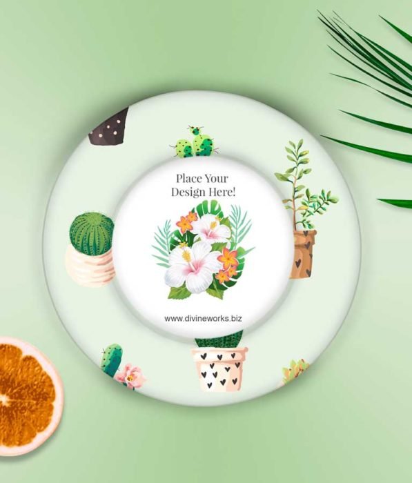 Download Free Ceramic Plate Mockup by Divine Works