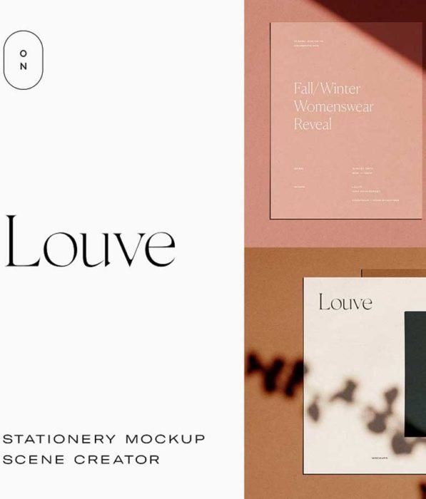 Louve Shadow Mockup Scene Creator
