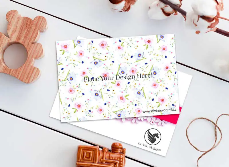 Download Free Greeting Cards Mockup by Divine Works