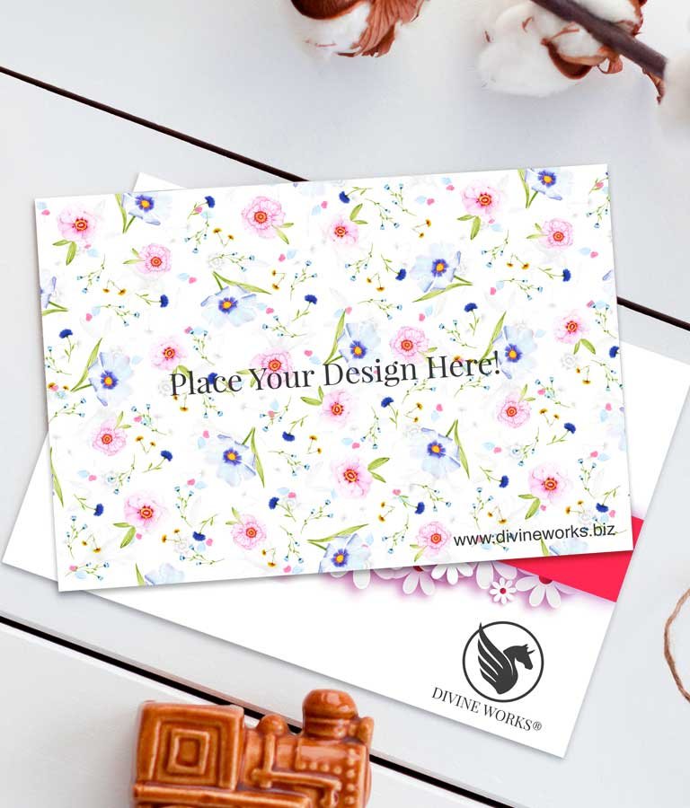 Download Free Greeting Cards Mockup by Divine Works