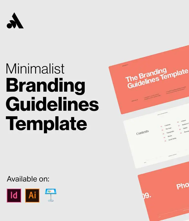 Minimal Brand Guidelines Template