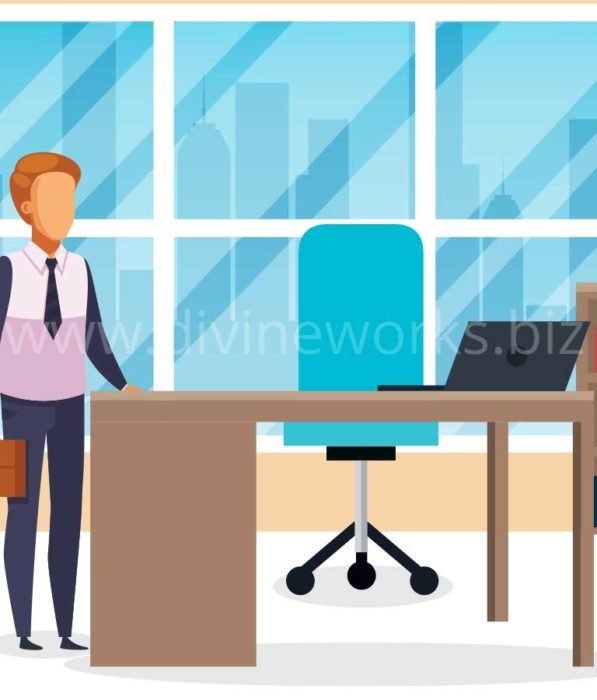 Download Office Room Free Vector by Divine Works