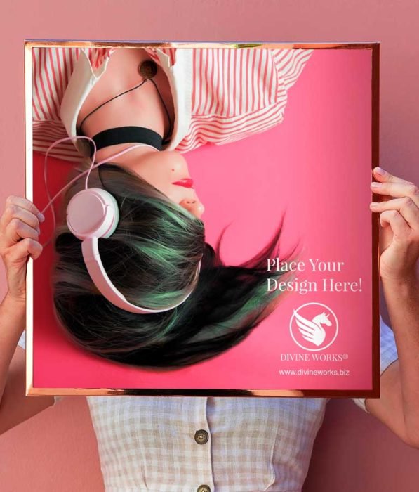 Download Free Poster Frame Mockup by Divine Works