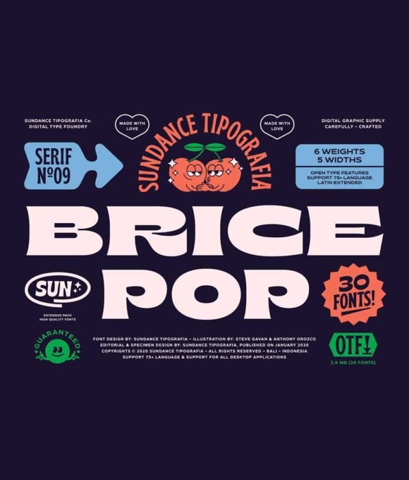 Brice Font Family