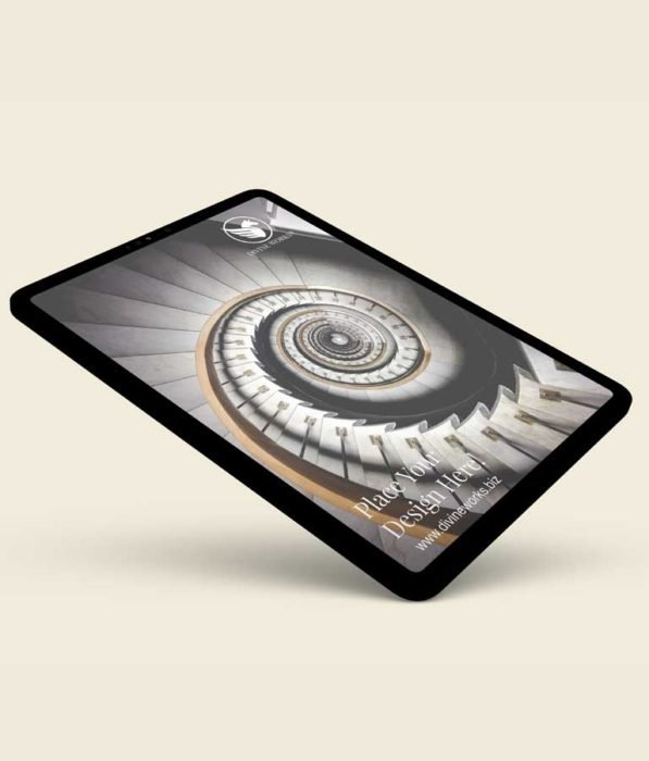 Download Free Isometric Tablet Mockup by Divine Works