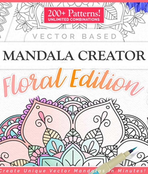 Mandala Creator - Floral Edition