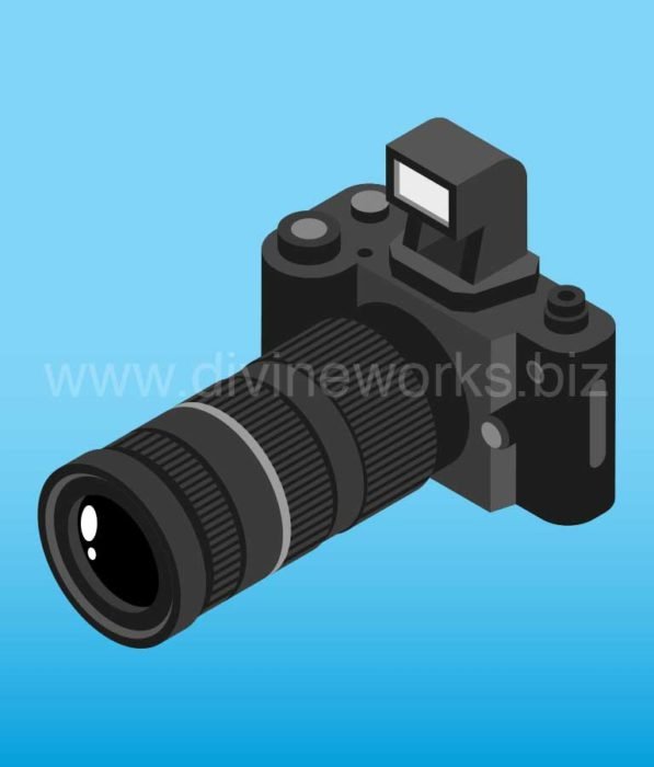 Download Free Photography Camera Vector Art by Divine Works