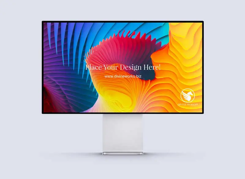 Download Free Pro Display XDR Mockup by Divine Works