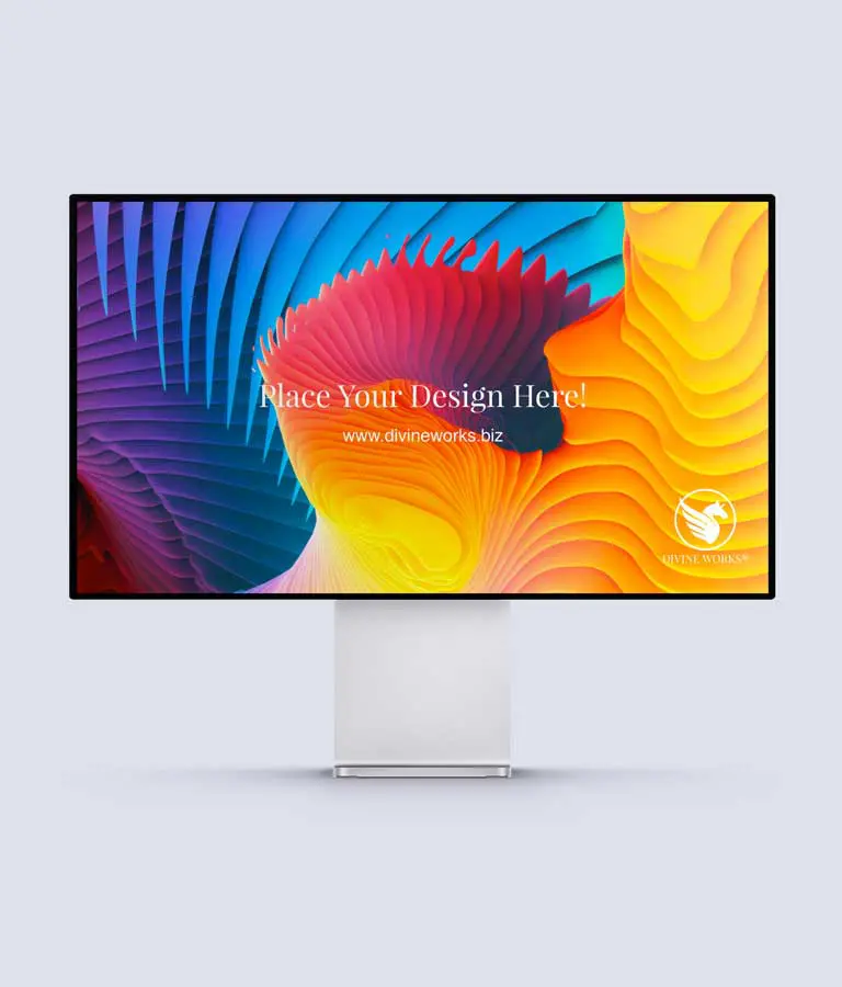Download Free Pro Display XDR Mockup by Divine Works