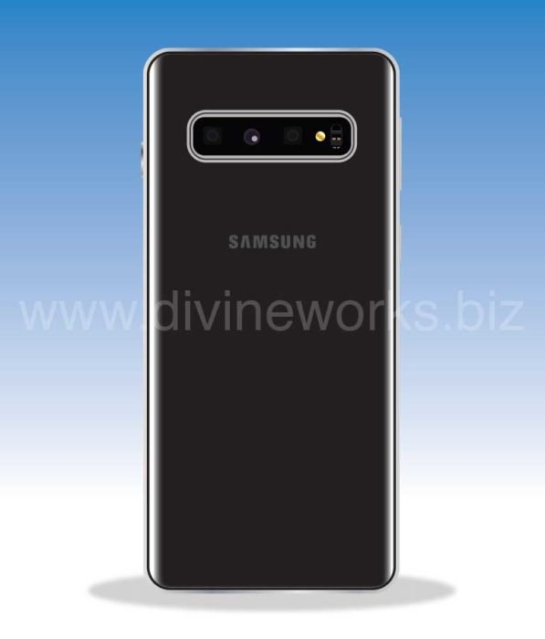 Download Free Samsung Galaxy S10 Plus Back Vector by Divine Works