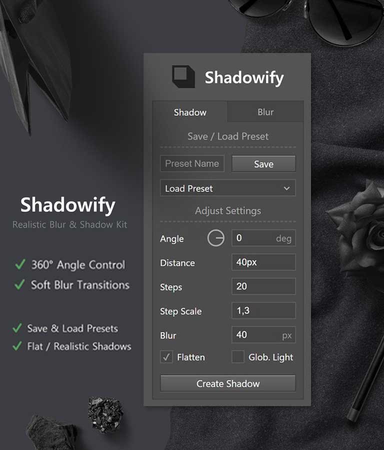 Shadowify Blur & Shadow Kit