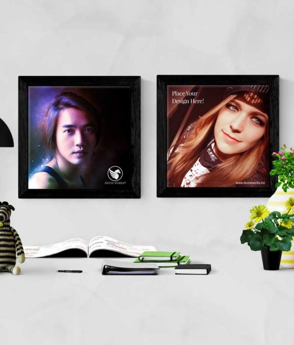 Download Free Two Wall Poster Mockup by Divine Works