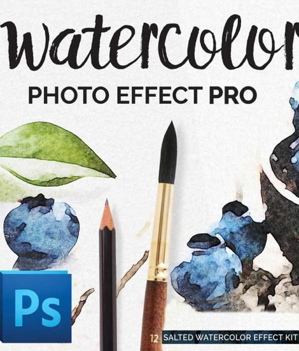 Watercolor Photo Effect Salted