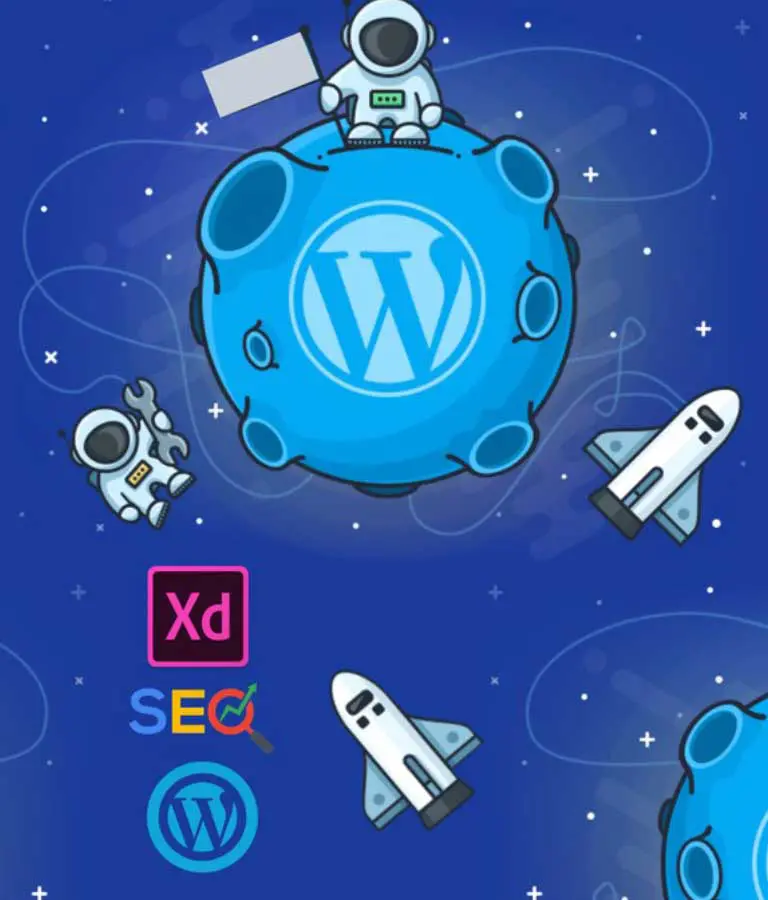 3 in 1 course Website Design With Adobe XD WordPress and SEO