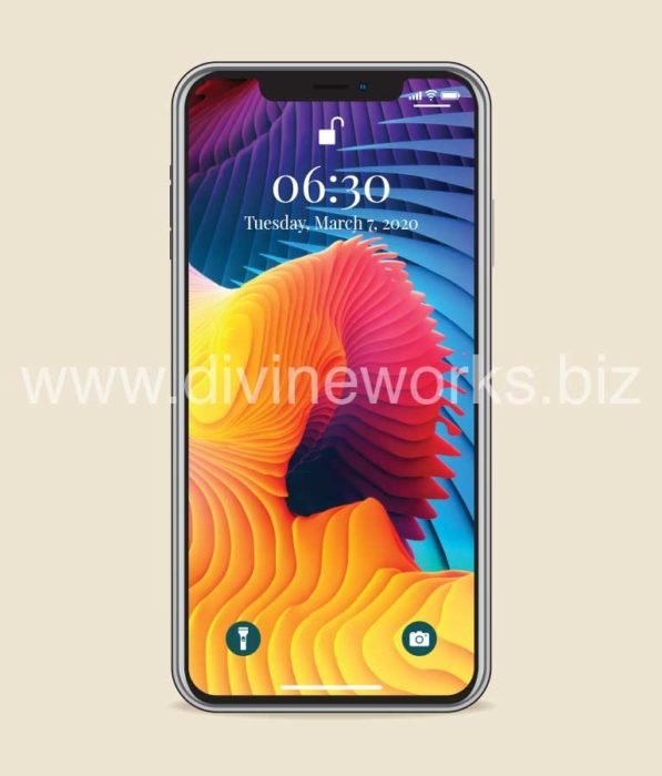 Download Free iPhone XS Max Vector Illustration by Divine Works