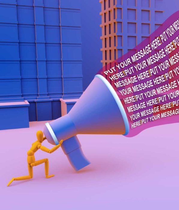 3D Concept Illustration Mockup