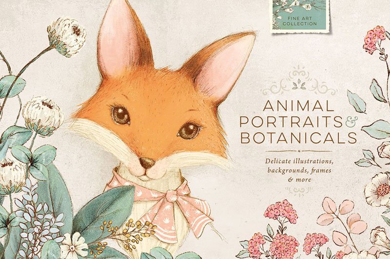 Animal Portraits & flowers