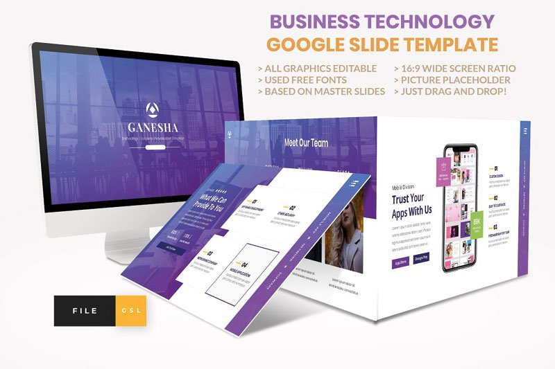 Business - Technology Google Slide