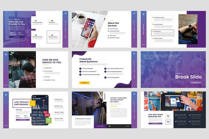 Business - Technology Google Slide