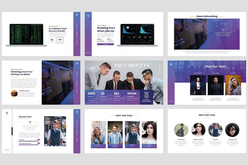 Business - Technology Google Slide