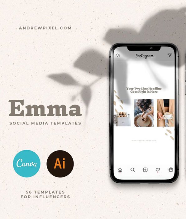 Emma - Social Media Templates