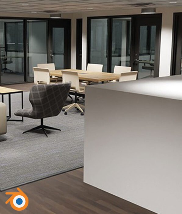 Scene Creation with Blender and Substance Painter