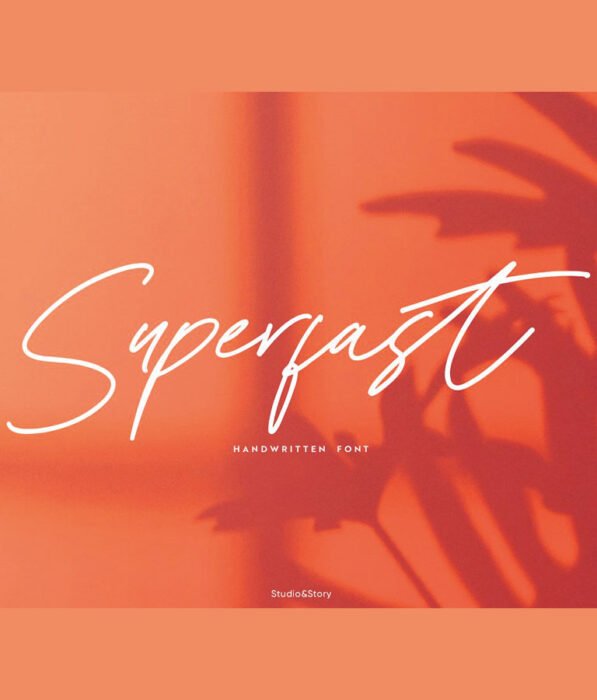 Superfast Script Font