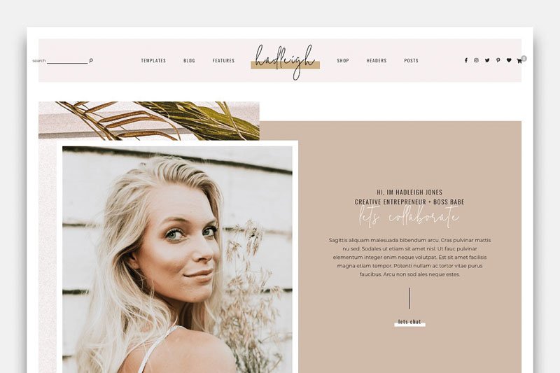 Hadleigh - A Blog & Shop Theme