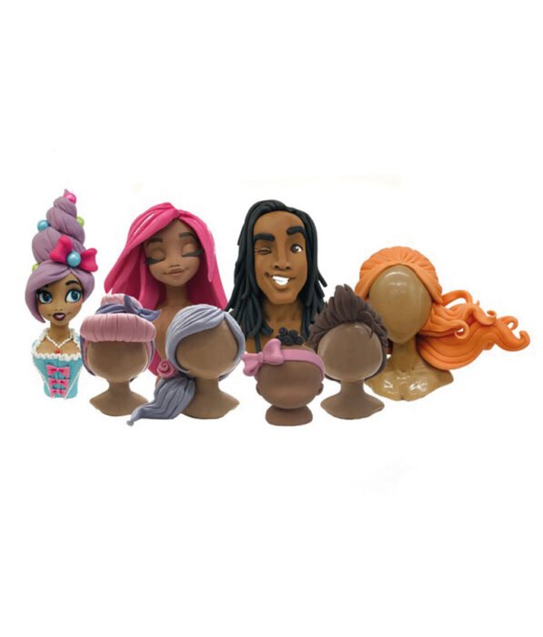 How to make sugar craft hair styles for your models