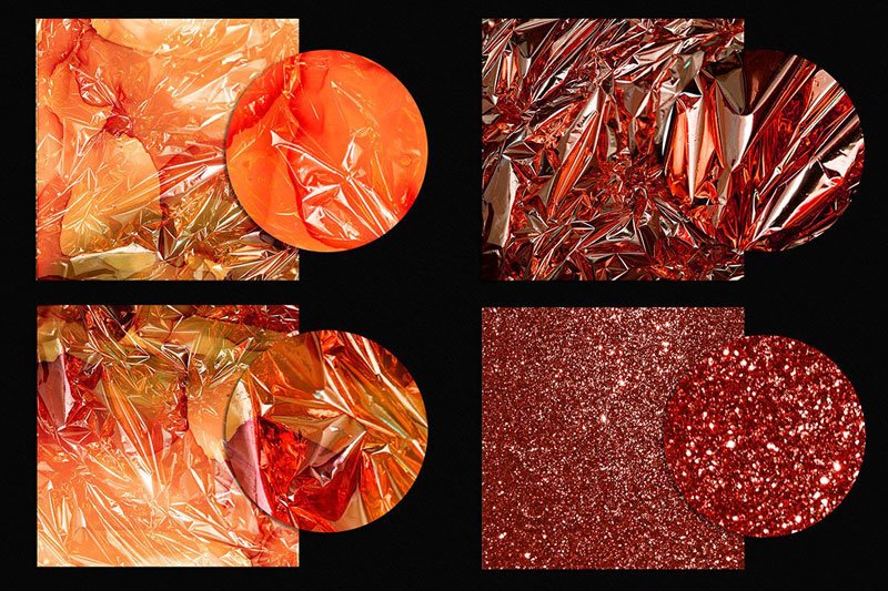 Christmas - Foil Textures