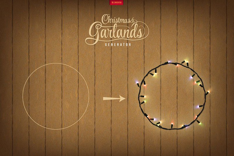 Christmas Garlands Generator