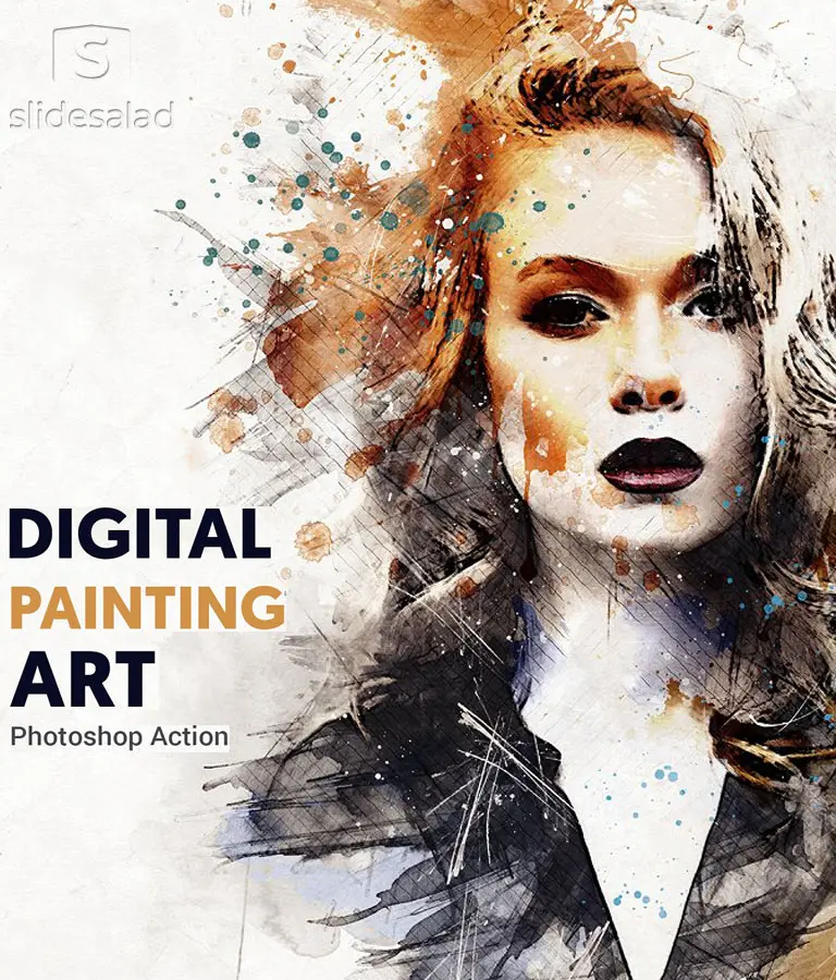 Digital Painting Photoshop Action
