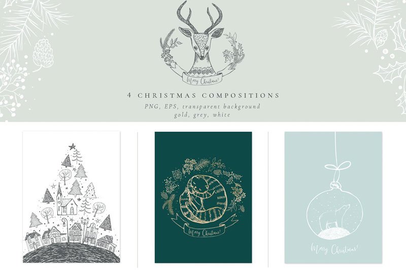 Merry Christmas - Winter Holiday