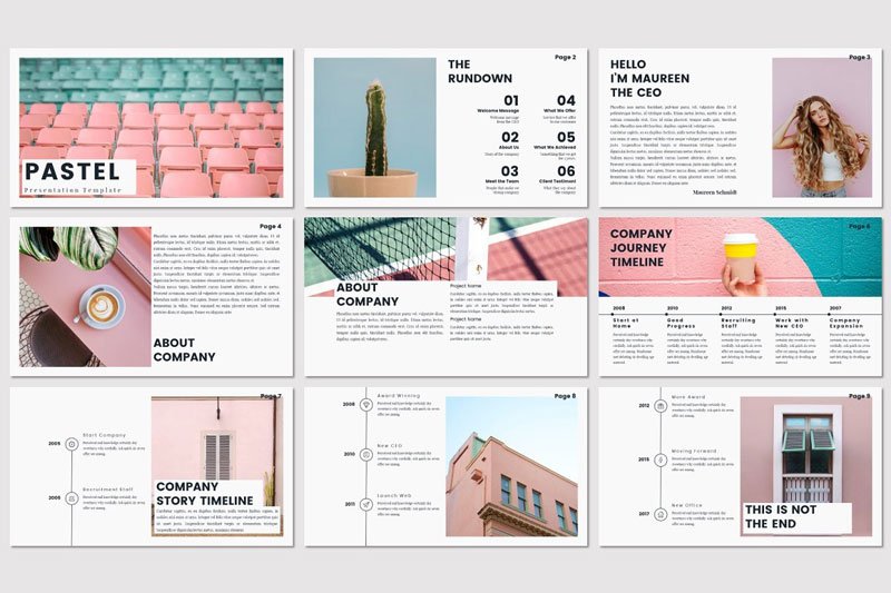 PASTEL - Lookbook Keynote Template
