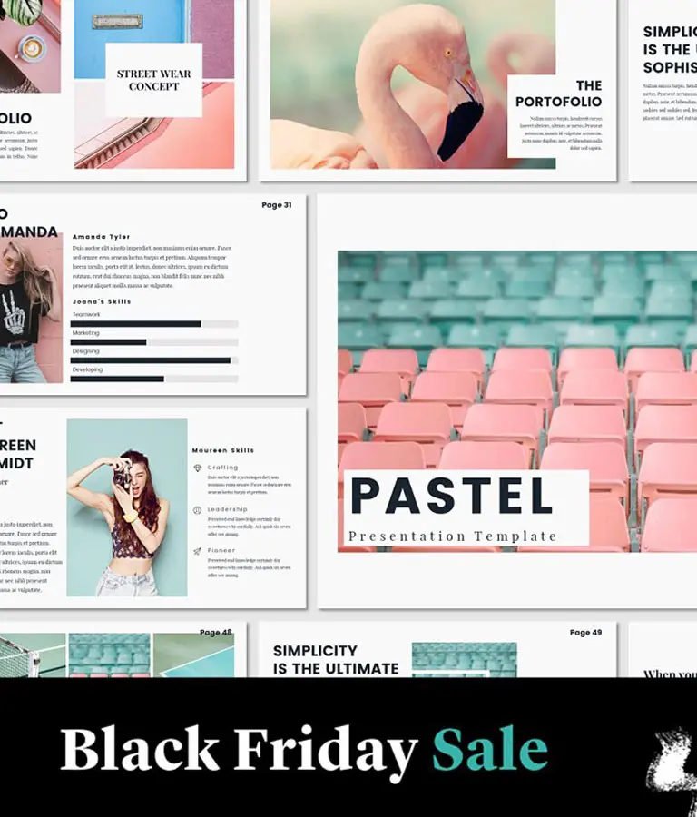 PASTEL - Lookbook Keynote Template