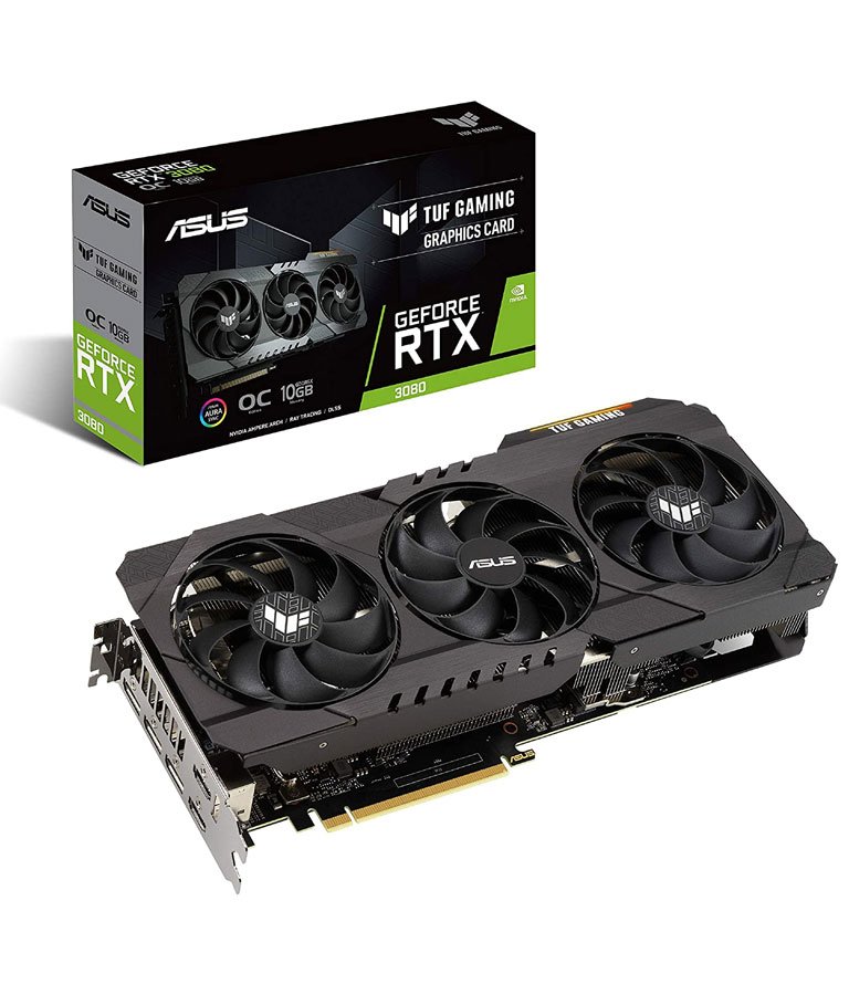ASUS TUF Gaming NVIDIA GeForce RTX 3080 OC Edition Graphics Card