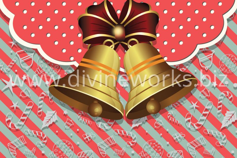 Download Free Christmas Bell Vector Illustration by Divine Works