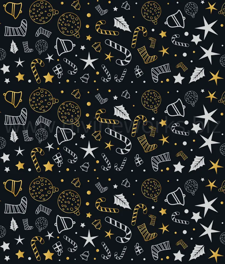 Download Free Christmas Object Vector Patterns by Divine Works