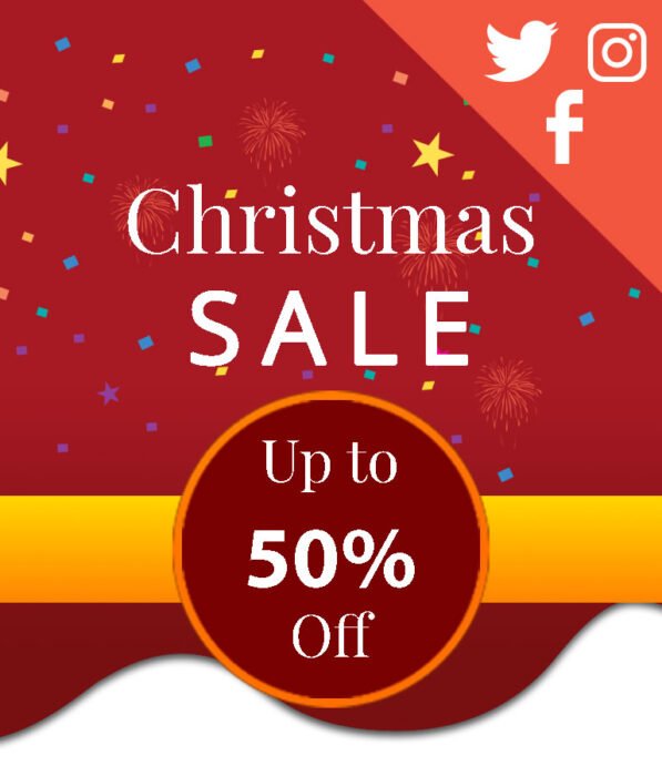 Download Free Christmas Sale Social Media Template by Divine Works
