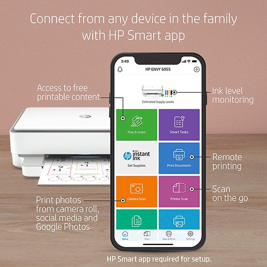 HP ENVY 6055 Wireless All-in-One Printer