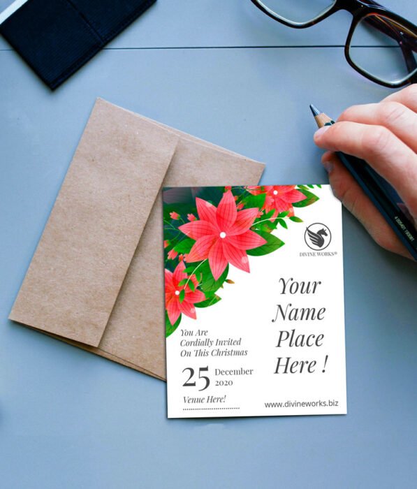 Download Free Invitation Card Mockup by Divine Works
