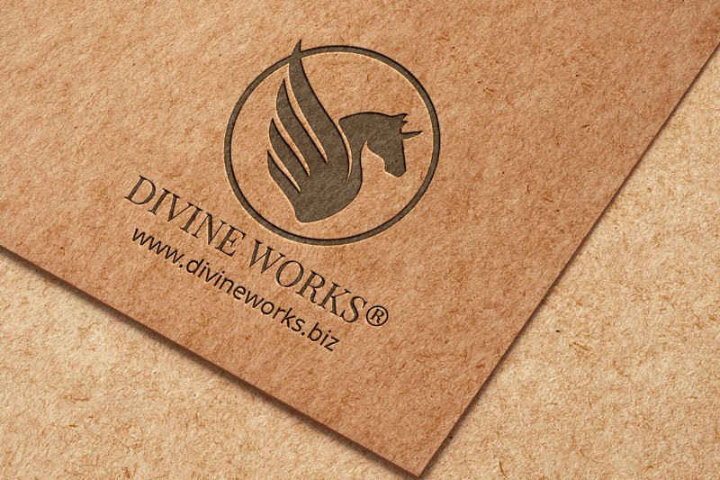 Download Free Embossed Logo by Divine Works